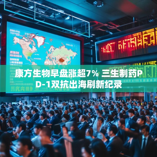 康方生物早盘涨超7% 三生制药PD-1双抗出海刷新纪录