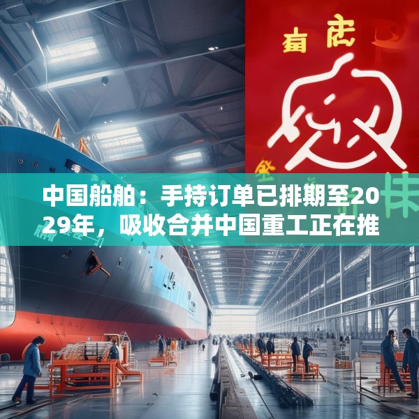 中国船舶：手持订单已排期至2029年，吸收合并中国重工正在推进中