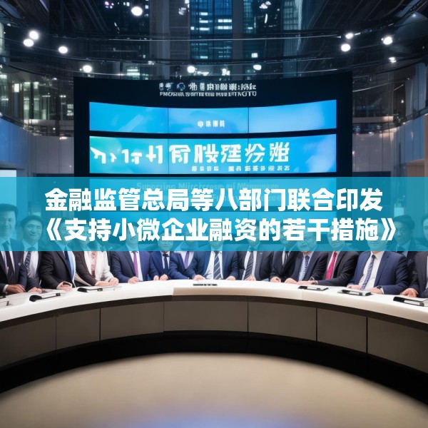 金融监管总局等八部门联合印发《支持小微企业融资的若干措施》