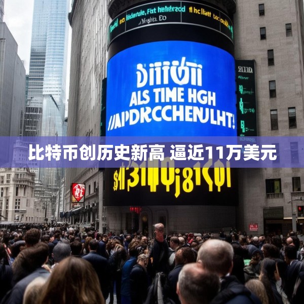 比特币创历史新高 逼近11万美元