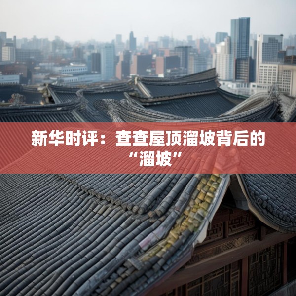 新华时评：查查屋顶溜坡背后的“溜坡”