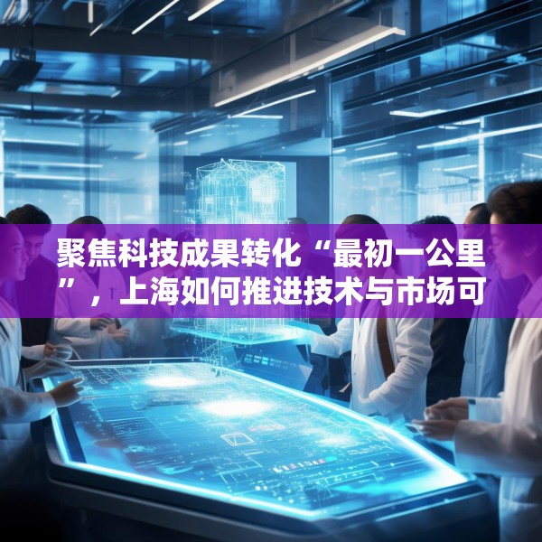 聚焦科技成果转化“最初一公里”，上海如何推进技术与市场可行性验证？