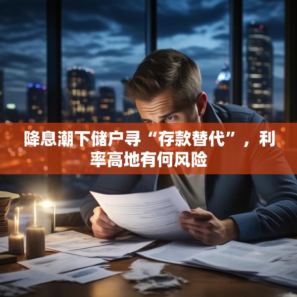 降息潮下储户寻“存款替代”，利率高地有何风险