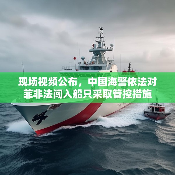 现场视频公布，中国海警依法对菲非法闯入船只采取管控措施