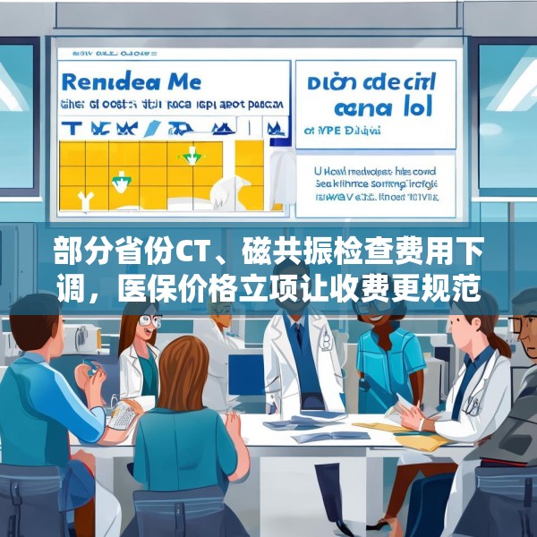 部分省份CT、磁共振检查费用下调，医保价格立项让收费更规范