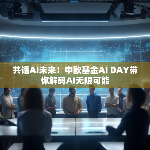 共话AI未来！中欧基金AI DAY带你解码AI无限可能