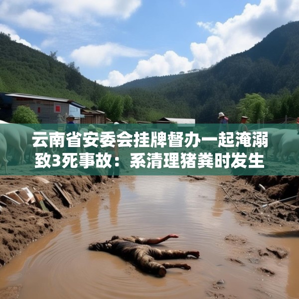 云南省安委会挂牌督办一起淹溺致3死事故：系清理猪粪时发生