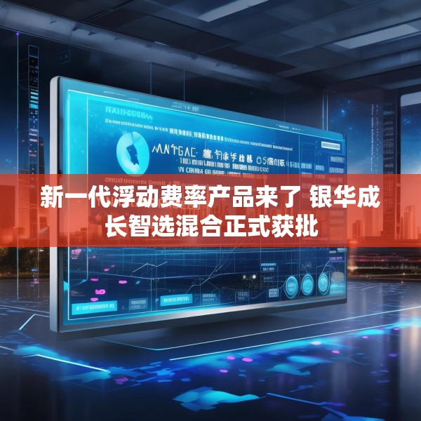 新一代浮动费率产品来了 银华成长智选混合正式获批