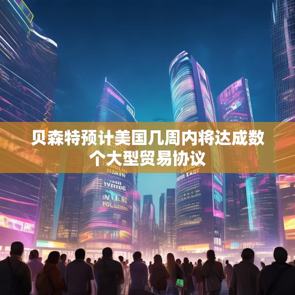 贝森特预计美国几周内将达成数个大型贸易协议