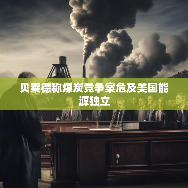 贝莱德称煤炭竞争案危及美国能源独立