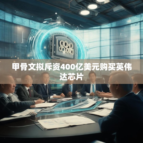 甲骨文拟斥资400亿美元购买英伟达芯片