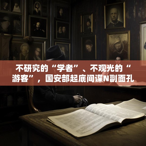 不研究的“学者”、不观光的“游客”，国安部起底间谍N副面孔