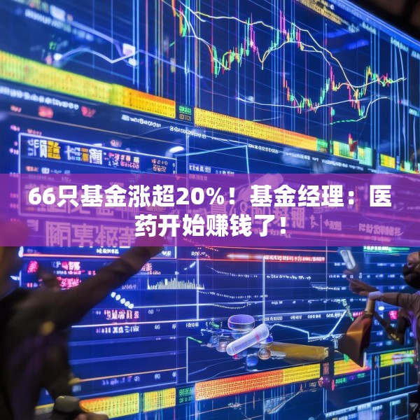 66只基金涨超20%！基金经理：医药开始赚钱了！
