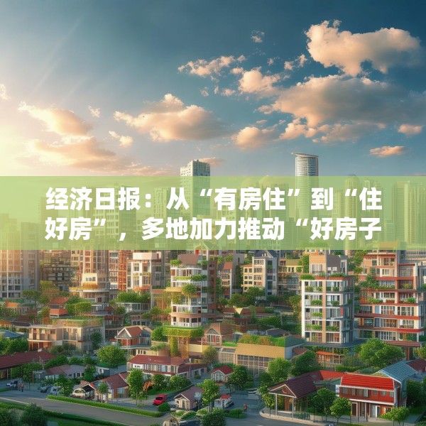 经济日报：从“有房住”到“住好房”，多地加力推动“好房子”建设