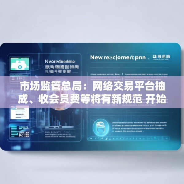 市场监管总局：网络交易平台抽成、收会员费等将有新规范 开始征求意见