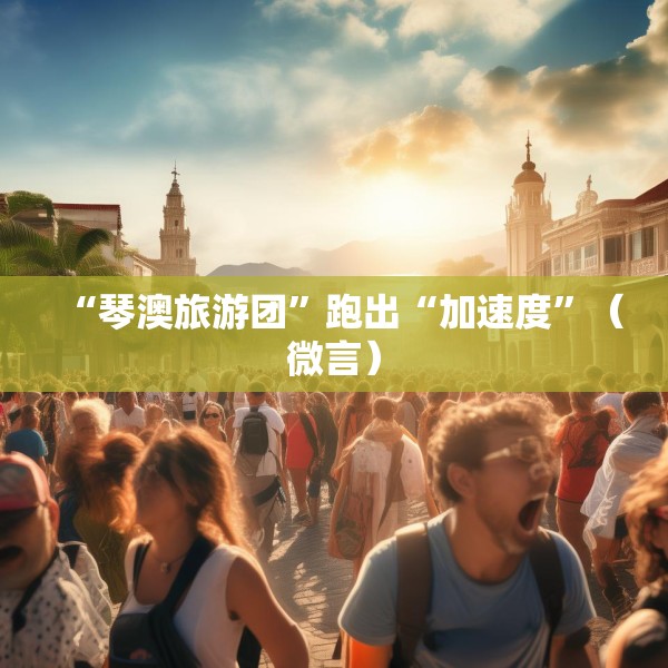 “琴澳旅游团”跑出“加速度”（微言）