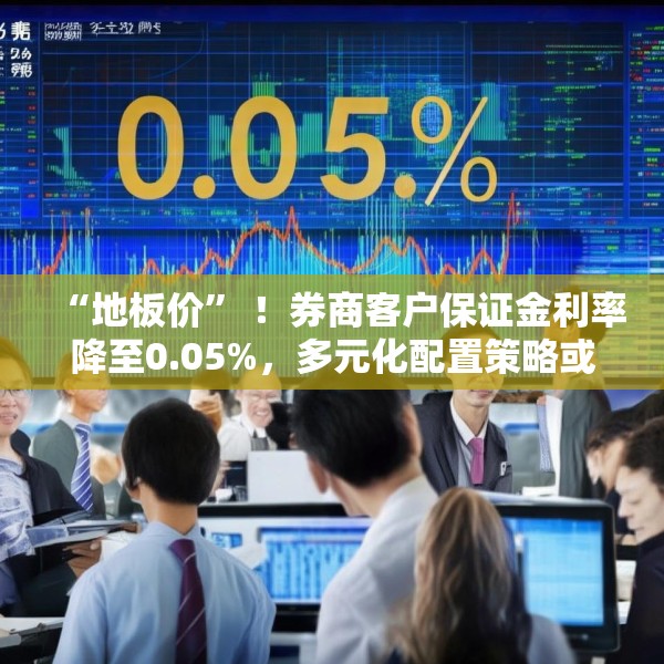 “地板价” ！券商客户保证金利率降至0.05%，多元化配置策略或将破局