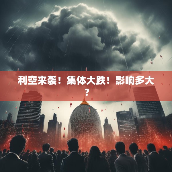 利空来袭！集体大跌！影响多大？