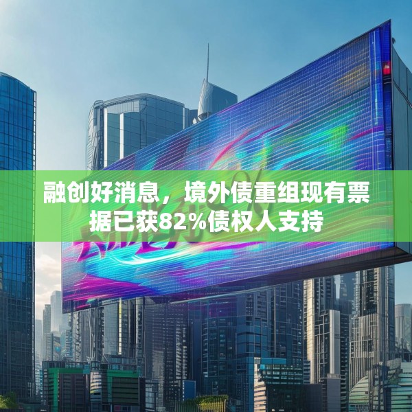 融创好消息，境外债重组现有票据已获82%债权人支持
