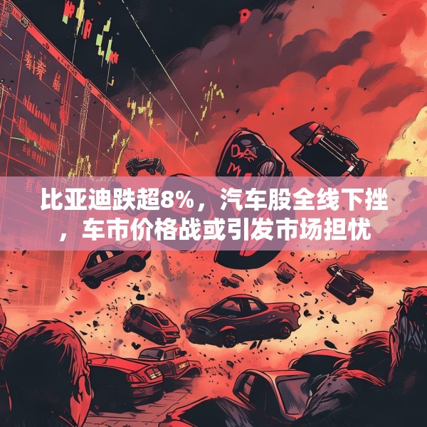 比亚迪跌超8%，汽车股全线下挫，车市价格战或引发市场担忧