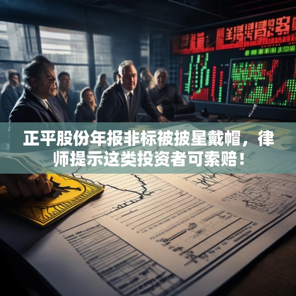 正平股份年报非标被披星戴帽，律师提示这类投资者可索赔！