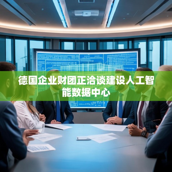 德国企业财团正洽谈建设人工智能数据中心