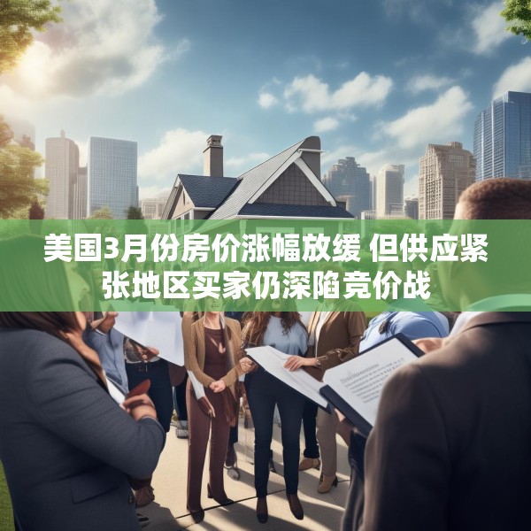 美国3月份房价涨幅放缓 但供应紧张地区买家仍深陷竞价战