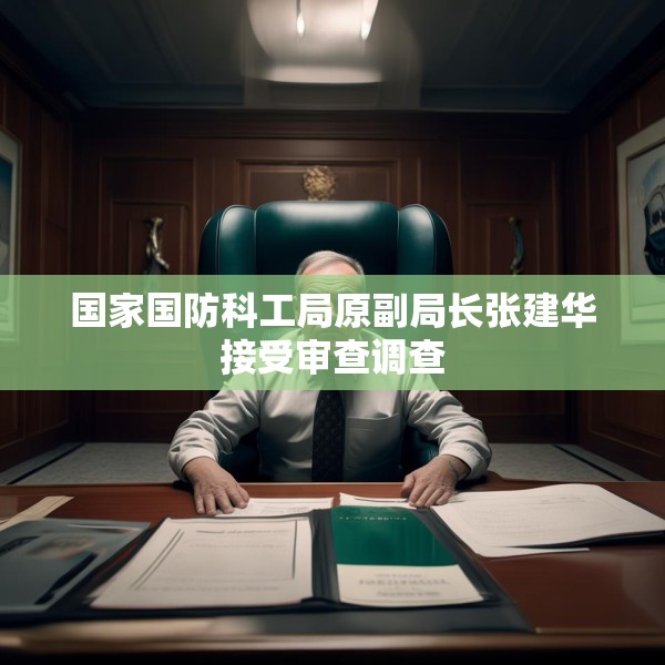 国家国防科工局原副局长张建华接受审查调查