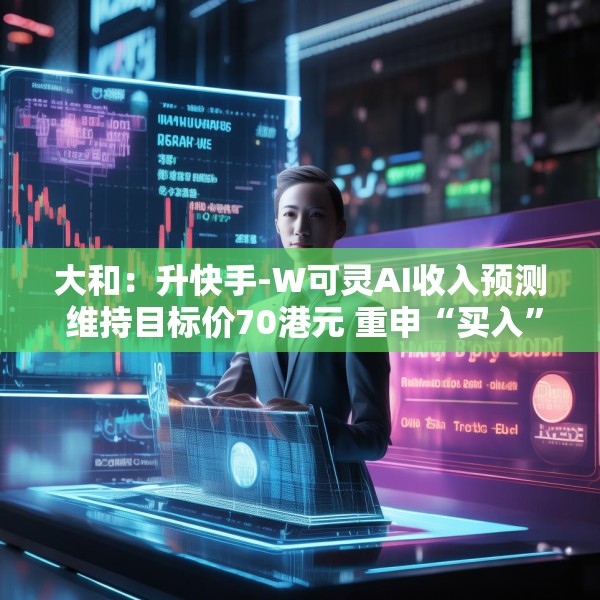 大和：升快手-W可灵AI收入预测 维持目标价70港元 重申“买入”评级