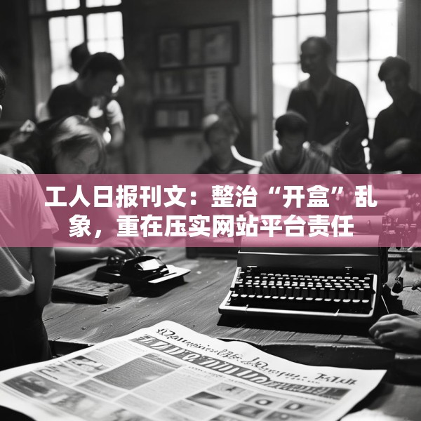 工人日报刊文：整治“开盒”乱象，重在压实网站平台责任
