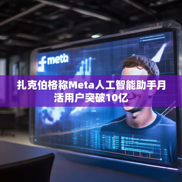 扎克伯格称Meta人工智能助手月活用户突破10亿