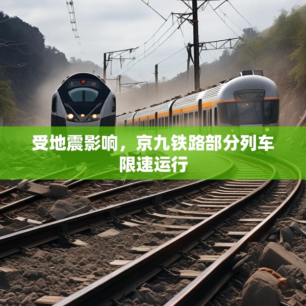 受地震影响，京九铁路部分列车限速运行