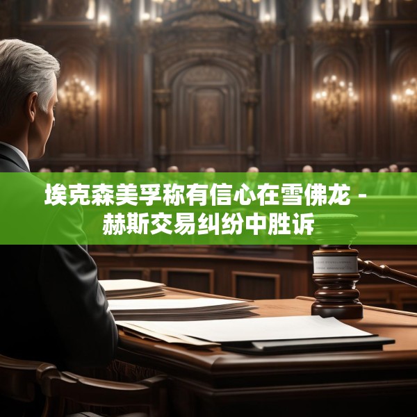 埃克森美孚称有信心在雪佛龙 - 赫斯交易纠纷中胜诉