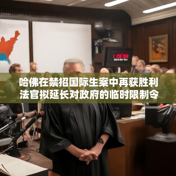哈佛在禁招国际生案中再获胜利 法官拟延长对政府的临时限制令