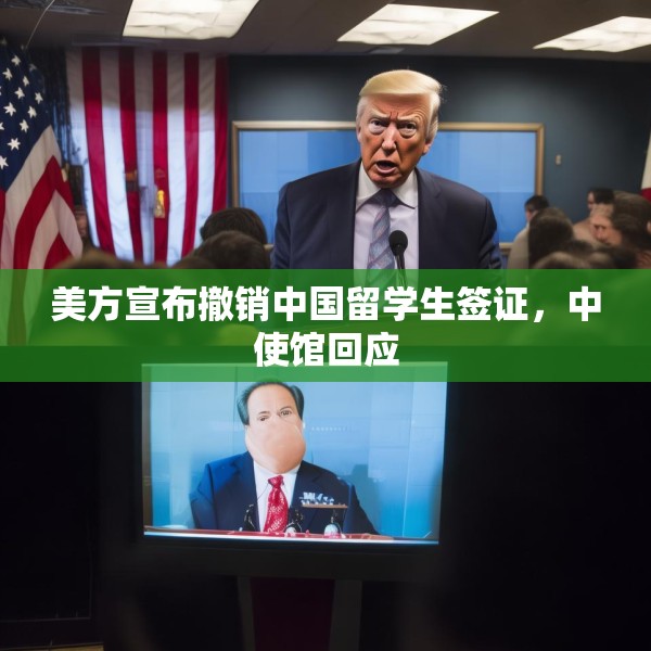美方宣布撤销中国留学生签证，中使馆回应