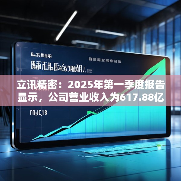 立讯精密：2025年第一季度报告显示，公司营业收入为617.88亿元，同比增长17.90%