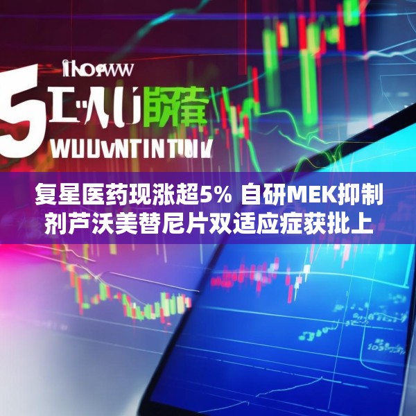 复星医药现涨超5% 自研MEK抑制剂芦沃美替尼片双适应症获批上市