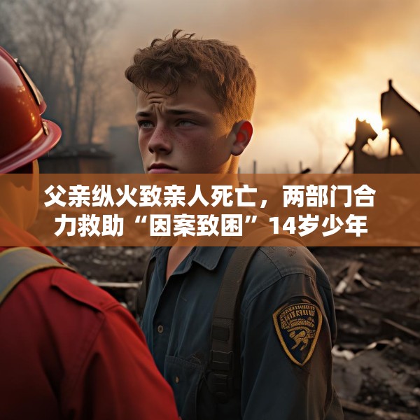 父亲纵火致亲人死亡，两部门合力救助“因案致困”14岁少年