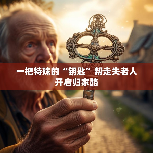 一把特殊的“钥匙”帮走失老人开启归家路