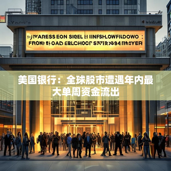 美国银行：全球股市遭遇年内最大单周资金流出
