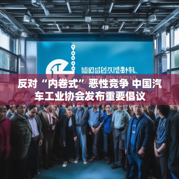 反对“内卷式”恶性竞争 中国汽车工业协会发布重要倡议