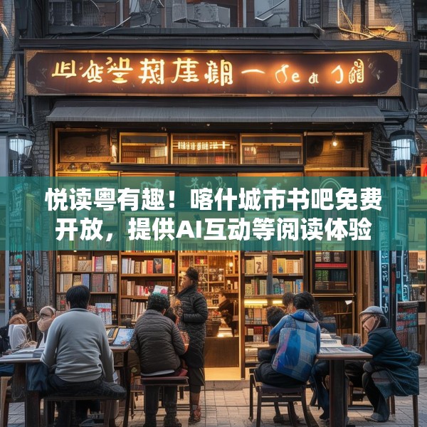 悦读粤有趣！喀什城市书吧免费开放，提供AI互动等阅读体验
