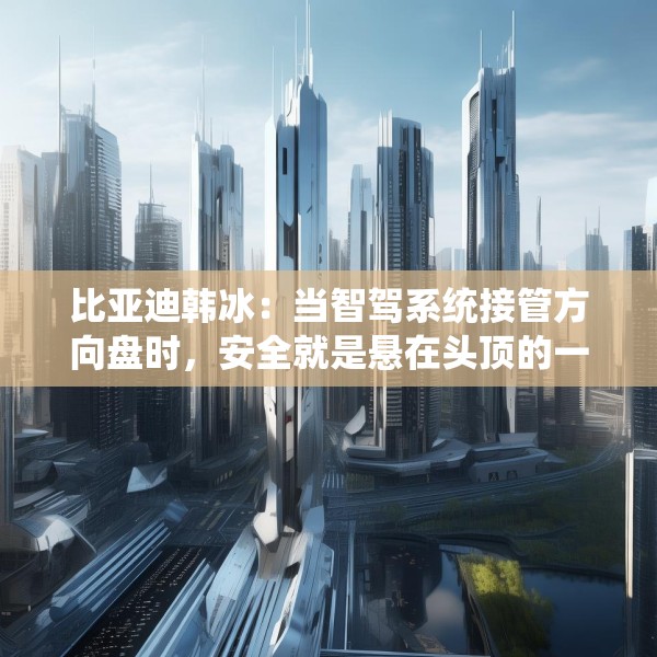 比亚迪韩冰：当智驾系统接管方向盘时，安全就是悬在头顶的一把剑