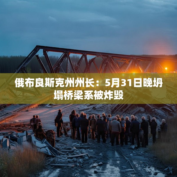俄布良斯克州州长：5月31日晚坍塌桥梁系被炸毁