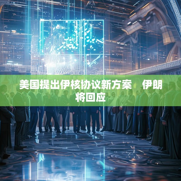美国提出伊核协议新方案　伊朗将回应