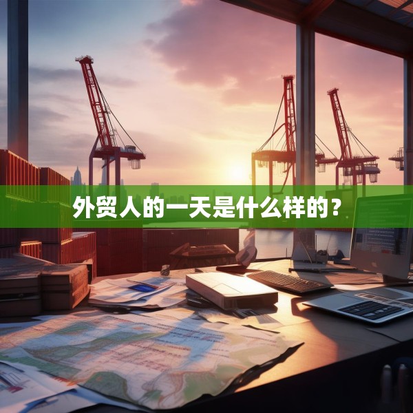 外贸人的一天是什么样的？