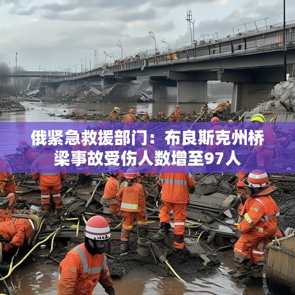 俄紧急救援部门：布良斯克州桥梁事故受伤人数增至97人