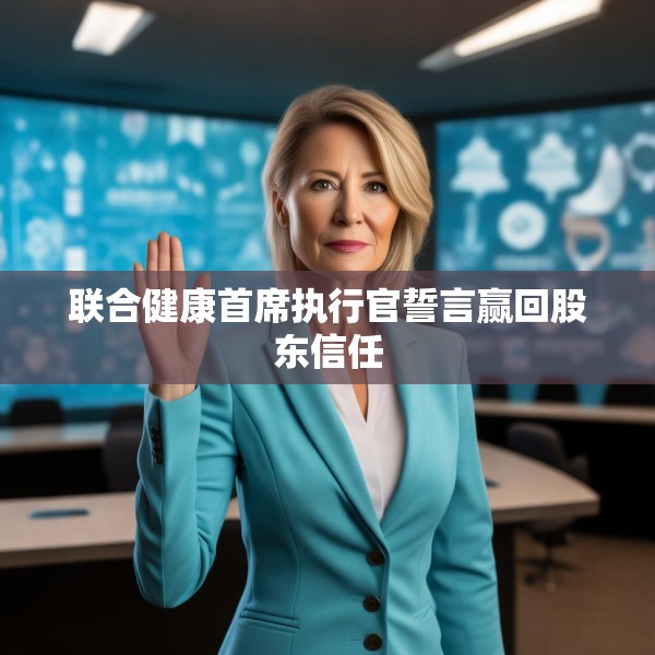 联合健康首席执行官誓言赢回股东信任
