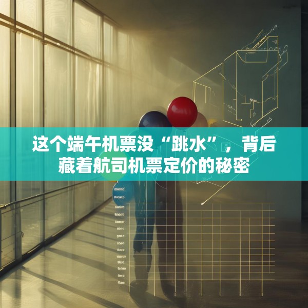 这个端午机票没“跳水”，背后藏着航司机票定价的秘密