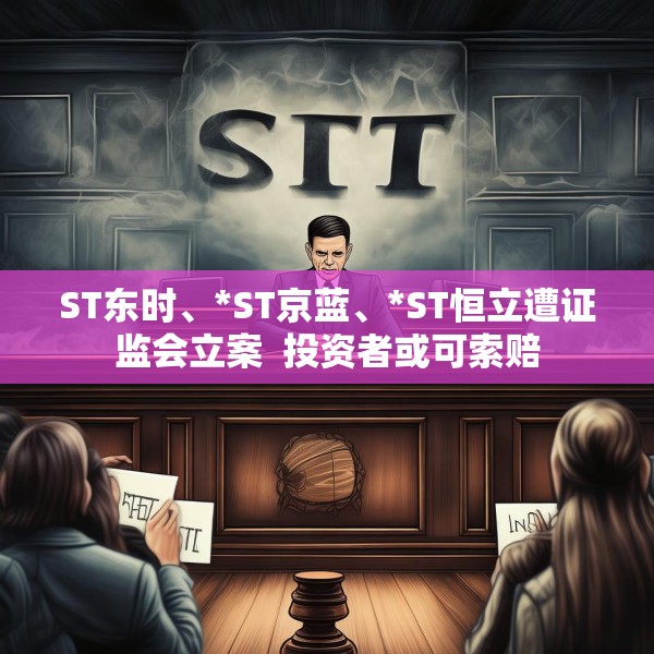 ST东时、*ST京蓝、*ST恒立遭证监会立案  投资者或可索赔
